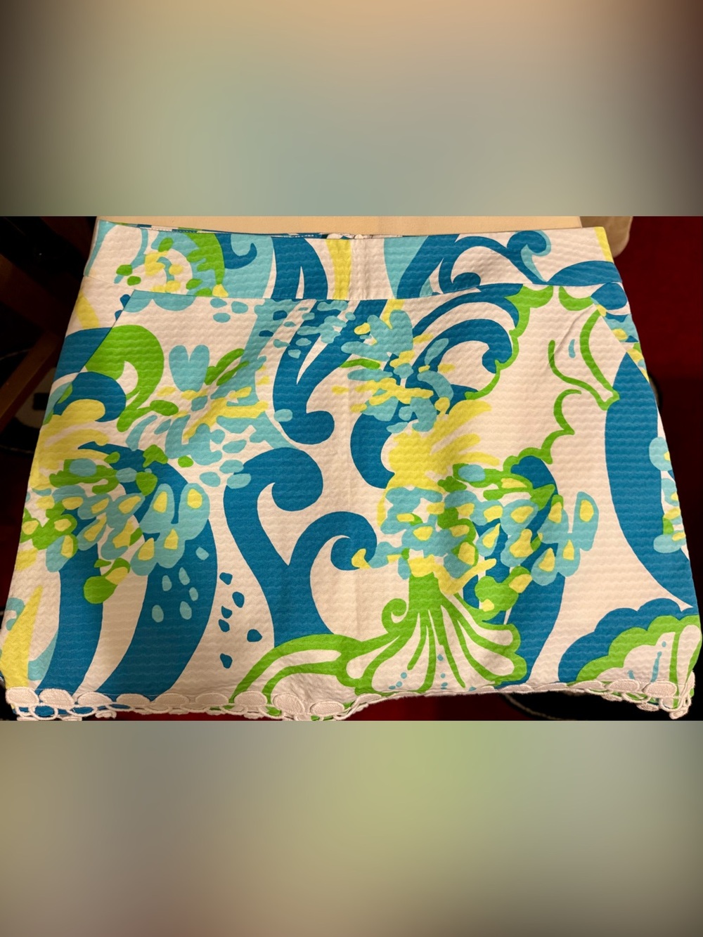 Lilly Pulitzer Marigold Skort in Resort White Crystal Coast